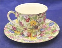 Royal Winton cup and saucer  (2pc)