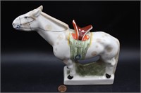 Vintage Hand-painted Porcelain Horse