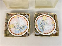 2 Pcs. NIB Precious Little Moments Plates