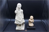 Clay & Terra Cotta Girl Figurines