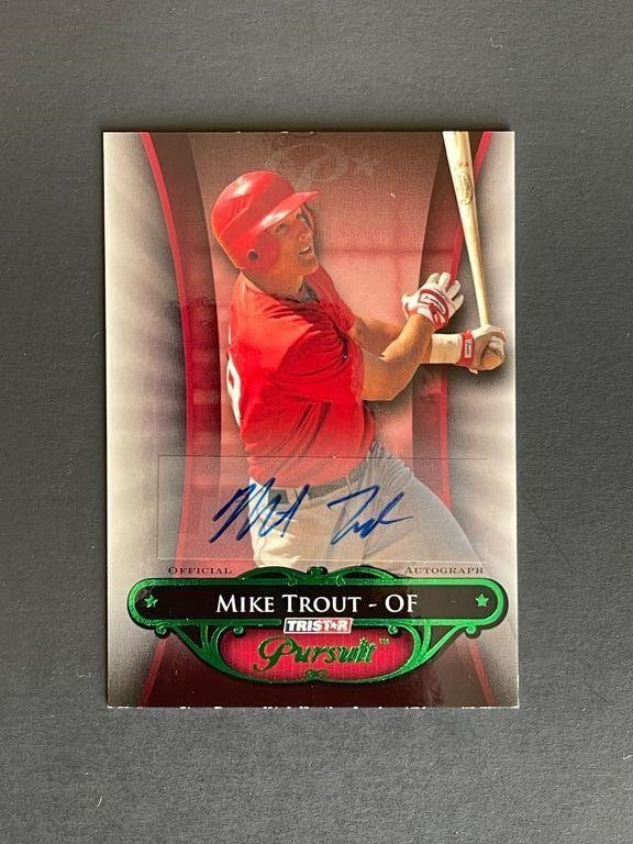 Sports Card Auction Mike Trout Auto RC+ More!!