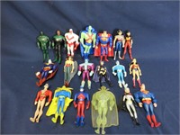 Lot of 19 Ultimate Justice League Figures JLA