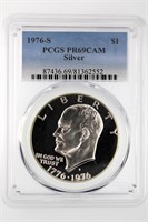 1976-S Ike PCGS PR-69 CAM Silver