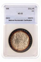 1896 Morgan NNC MS-65