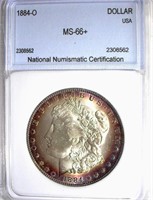 1884-O Morgan NNC MS-66+