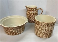 Roseville Spongeware Pottery
