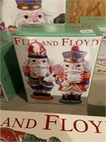 Fitz and Floyd Nutcracker Sweets salt and pepper