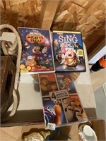 DVDs sing Mickey Street and four movie collection