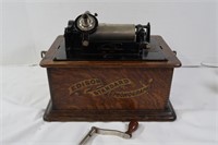 Antique Edison Standard Phonograph Cylinder Player