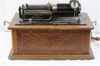 Antique Edison Triumph Phonograph(12 1/2x18x14")