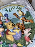 Winnie the Pooh three cheers for pool with COA
