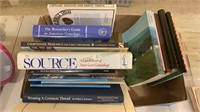 Box lot of books and booklets mostly on books of