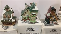 3 Department 56 Heritage Village collection North