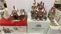 3 Department 56 North Pole series Christmas