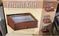 Personal valet and desktop organizer - traditional