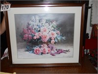 Large Floral Picture