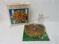 Vintage Electric Christmas Light Display w Box