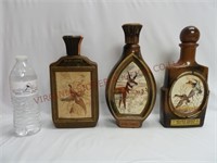 Vintage Beam's Choice Liquor Bottles ~ 3 ~ Empty
