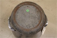 Galvanized Milk Can with lid