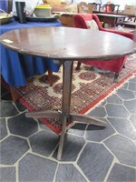 Older Round Tea Table- Approx. 33" Dia. X 30" T