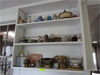 Assorted Pottery, Novelty Items, Music CD's, Misc.