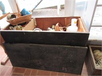 Old Pine Chest and Contents