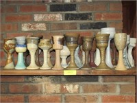 Assorted Pottery Goblets - Approx. Twenty-Six Piec