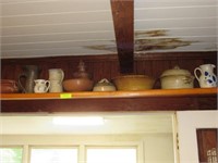 Assorted Pottery -Approx. Ten Pieces