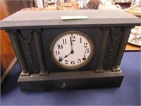 Old Neoclassical Style Mantle Clock
