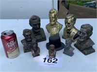 LINCOLN BUSTS AND HAT