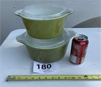 PYREX ONE WITH CHIPPED LID