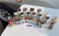 SPICE CONTAINERS, S & P SHAKERS