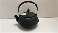Heavy cast iron tea kettle
