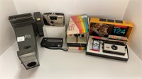 Vintage cameras and accessories