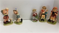 Young Folks made in Japan figurines