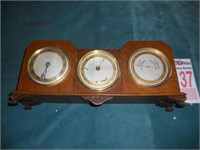 Barometer with Clock
