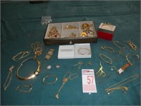 Gold Jewelry - Some marked 925.