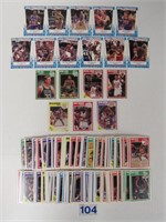 1989-'90 FLEER BASKETBALL & STICKER CARD SETS: