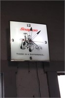 Lighted Snap-On clock