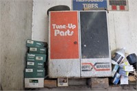 Brake pads and parts cabinet