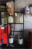 Bay Box Oil Rack with canisters