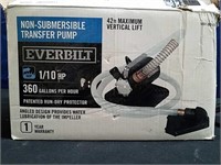 Everbilt NON-Submersible Transfer Pump