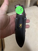 BROWNING KNIFE AND SHEATH