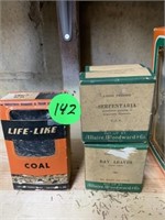 VINTAGE BOXES- LIFE LIKE COAL