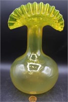 Vintage MCM Blown Art Glass Italian Vase