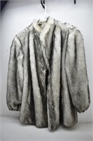 tissavel-France 100% Acrylic PILE Fur Coat