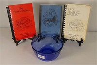 Anchor Ware Bowl W/ Stratford General Cook Books