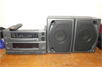 GE Compact Stereo W/ Remote