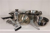 Stainless Kitchen Lot