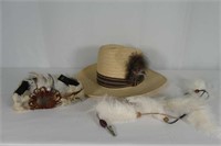 Lanning Belleville Cowboy Hat, Extra Feather Band